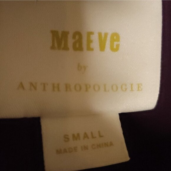 Maeve Anthropologie Sleeveless Silky Bright Colorful Top Small - Picture 4 of 5